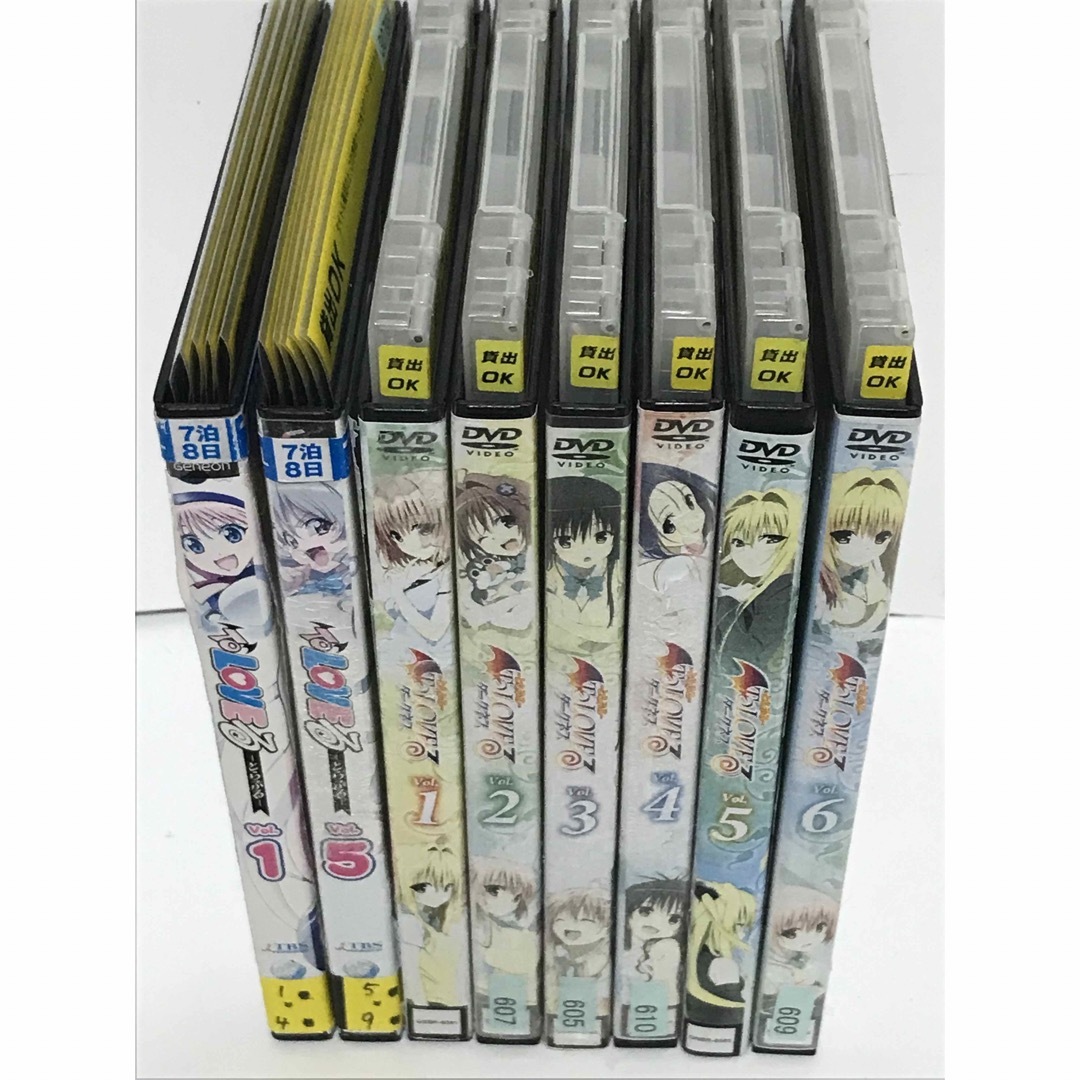 アニメ『TOLOVEる＋ダークネス』DVD 全9巻+全6巻 全巻セット