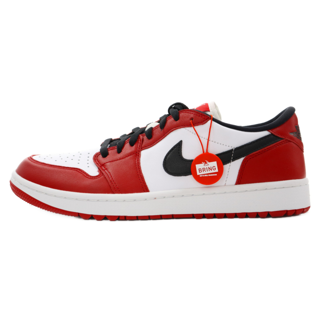 NIKE ナイキ AIR JORDAN 1 LOW GOLF CHICAGO DD9315-600 エアジョーダン1ロー シカゴ ローカットスニーカー ゴルフ US10.5/28.5cm ホワイト/レッド