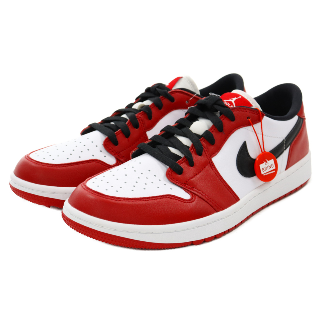 NIKE ナイキ AIR JORDAN 1 LOW GOLF CHICAGO DD9315-600 エアジョーダン1ロー シカゴ ローカットスニーカー ゴルフ US10.5/28.5cm ホワイト/レッド