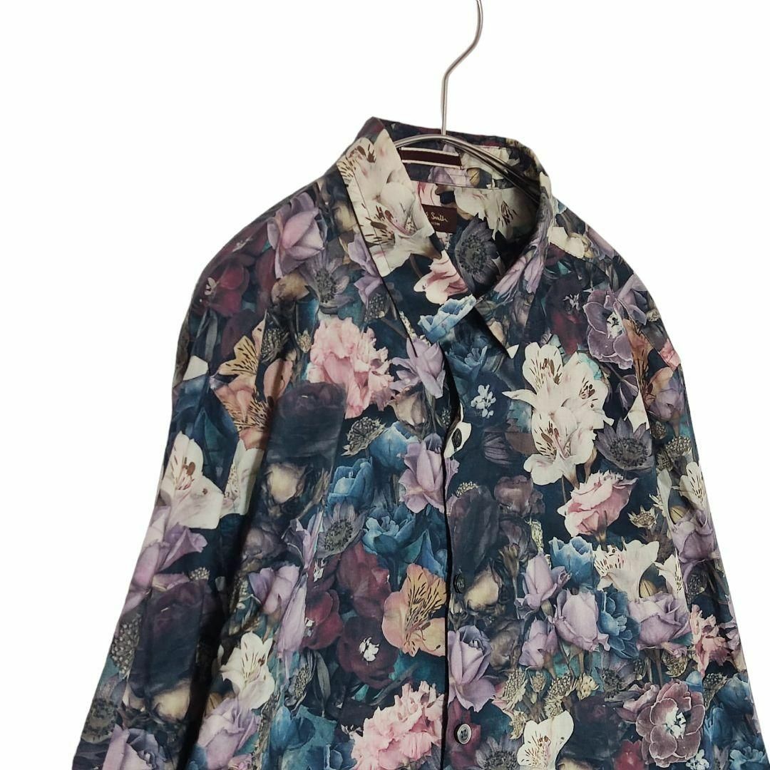 Paul Smith COLLECTION(ポールスミスコレクション)の☆美品☆ Paul Smith コレクション ポールスミス 長袖シャツ 花柄 L メンズのトップス(シャツ)の商品写真