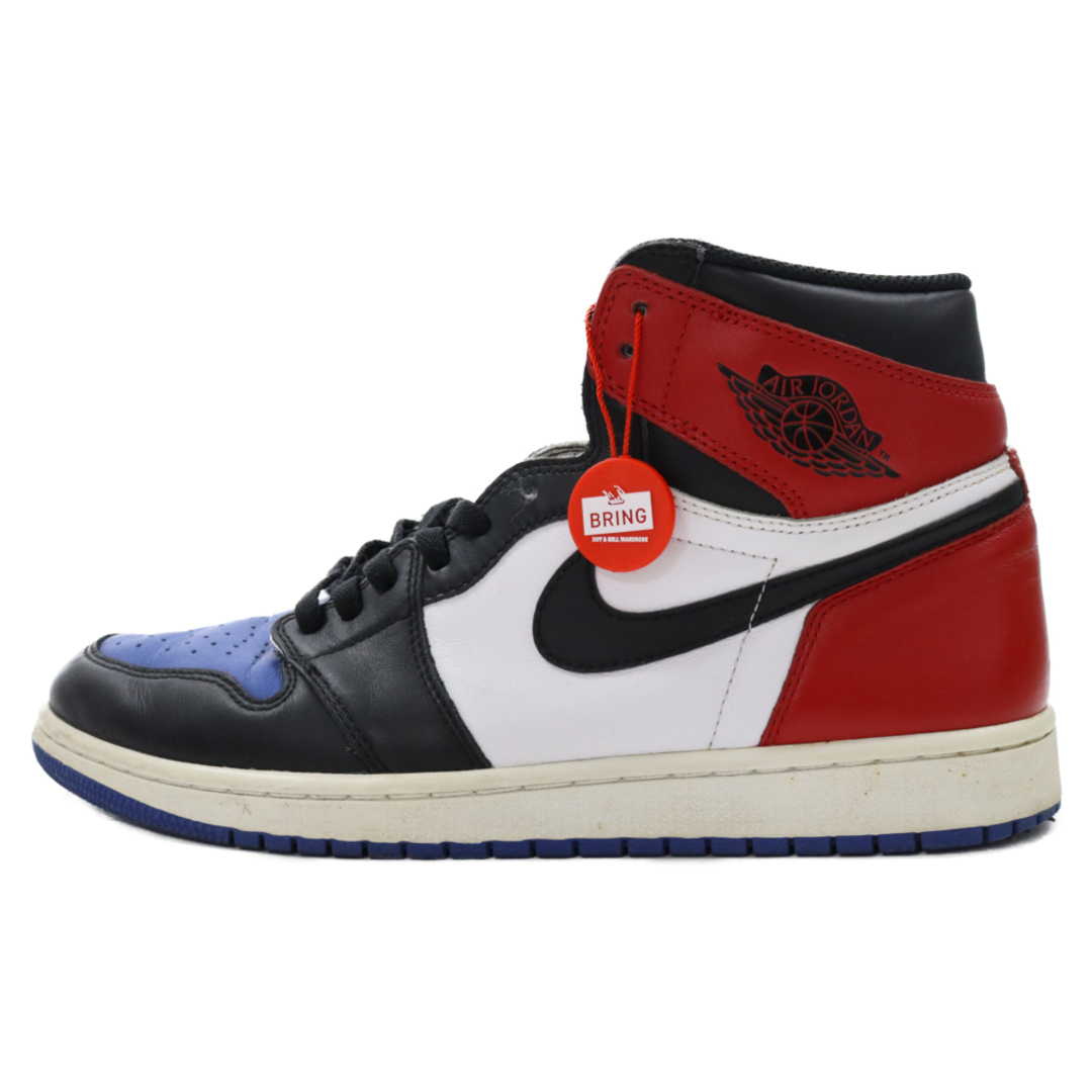 NIKE ナイキ AIR JORDAN 1 RETRO HIGH OG TOP 3 555088‐026 エアジョーダン1 トップ3 ハイカットスニーカー US10.5/28.5cm ブラック/レッド/ブルー