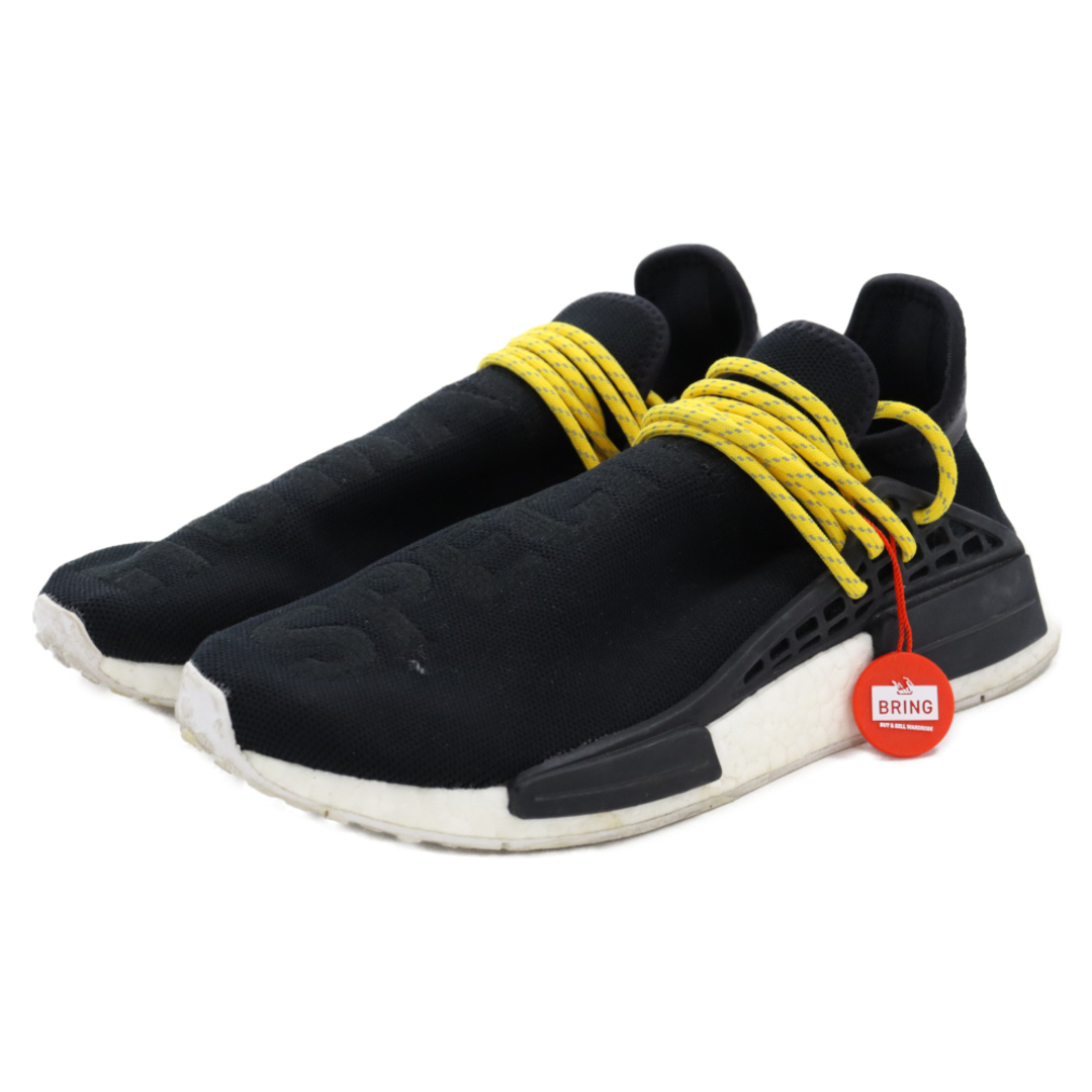 adidas(アディダス)のadidas アディダス ×Pharrell Williams NMD Human Race BLACK BB3068 ファレルウィリアムス NMD ヒューマンレース ブラック ローカットスニーカー US8.5/26.5cm ブラック メンズの靴/シューズ(スニーカー)の商品写真