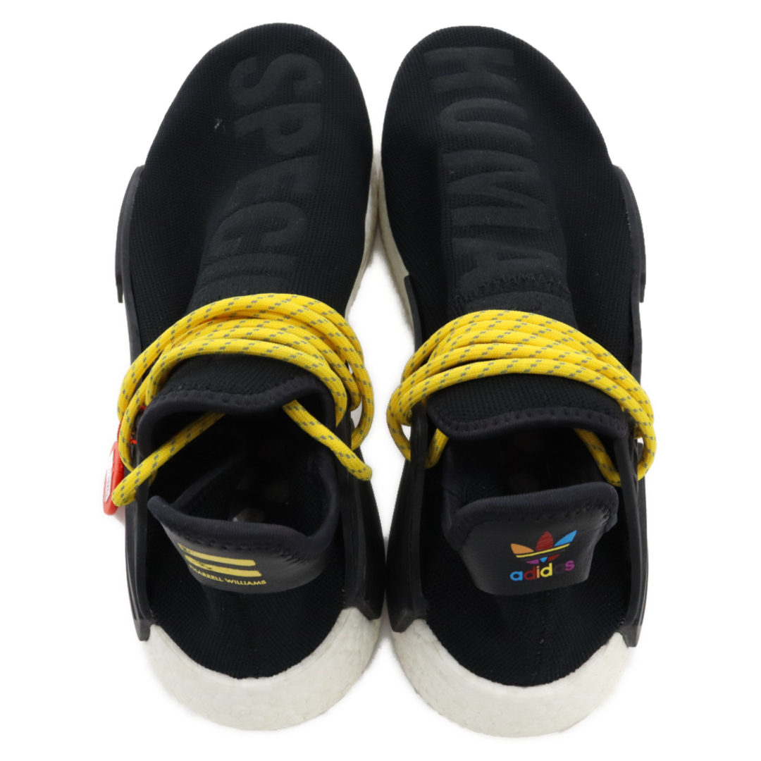 adidas(アディダス)のadidas アディダス ×Pharrell Williams NMD Human Race BLACK BB3068 ファレルウィリアムス NMD ヒューマンレース ブラック ローカットスニーカー US8.5/26.5cm ブラック メンズの靴/シューズ(スニーカー)の商品写真