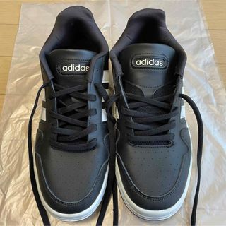 アディダス(adidas)のadidas 25.5 スニーカー　黒(スニーカー)