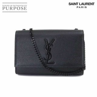 ほぼ未使用☆ イヴサンローラン ロゴプレート YSL ショルダーバッグ