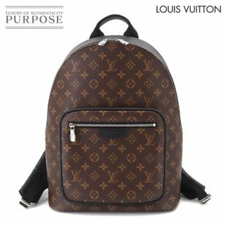 未使用 展示品 ルイ ヴィトン LOUIS VUITTON モノグラム マカサー ジョッシュ NV バックパック ブラウン ブラック M45349 RFID VLP 90211210