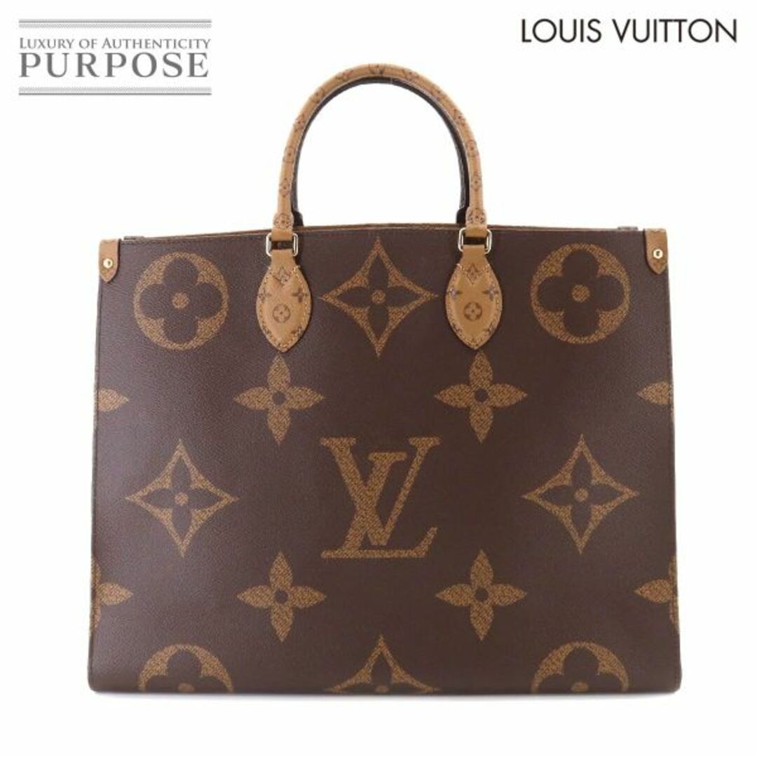 未使用 展示品 ルイ ヴィトン LOUIS VUITTON ジャイアント モノグラム オンザゴー GM 2way トート ショルダー バッグ M45320 VLP 90211214