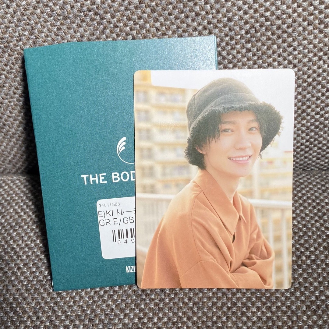 THE BODY SHOP(ザボディショップ)のTHE BODY SHOP 木津つばさ 限定オリジナルトレカ エンタメ/ホビーのタレントグッズ(男性タレント)の商品写真