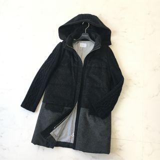 FOXEY - 良品✨フォクシー ケーブルリブニット カシミヤ フーデット ...