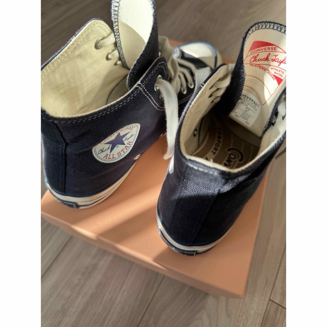 CONVERSE(コンバース)の⭐︎美品⭐︎22AW CHUCK TAYLOR CANVAS NAVY 26 メンズの靴/シューズ(スニーカー)の商品写真