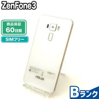 ゼンフォン(ZenFone)のSIMロック解除済み ZenFone3 ZE520KL 32GB Bランク 本体【ReYuuストア】 ブラック(スマートフォン本体)