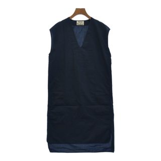 アクネストゥディオズ(Acne Studios)のAcne Studios アクネストゥディオズ ワンピース 36(S位) 紺 【古着】【中古】(ひざ丈ワンピース)