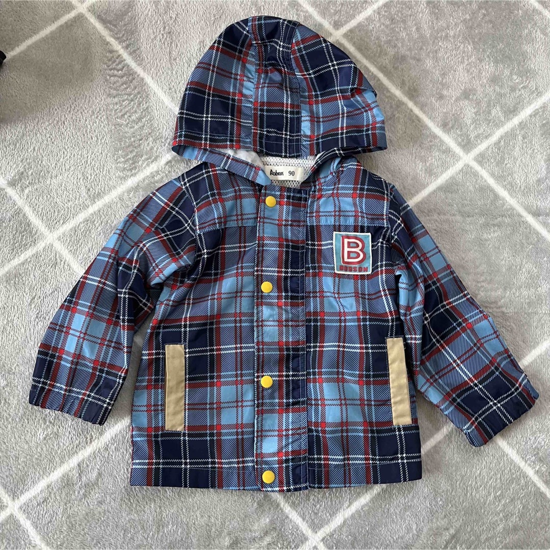 キムラタン(キムラタン)のキムラタン90ボブソンウィンドブレーカー キッズ/ベビー/マタニティのキッズ服男の子用(90cm~)(ジャケット/上着)の商品写真