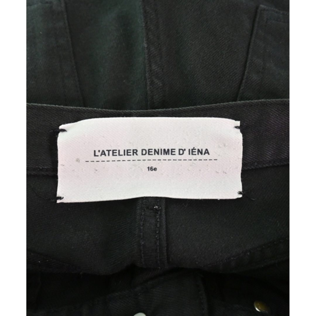 IENA(イエナ)のIENA イエナ デニムパンツ 34(XS位) 黒 【古着】【中古】 レディースのパンツ(デニム/ジーンズ)の商品写真