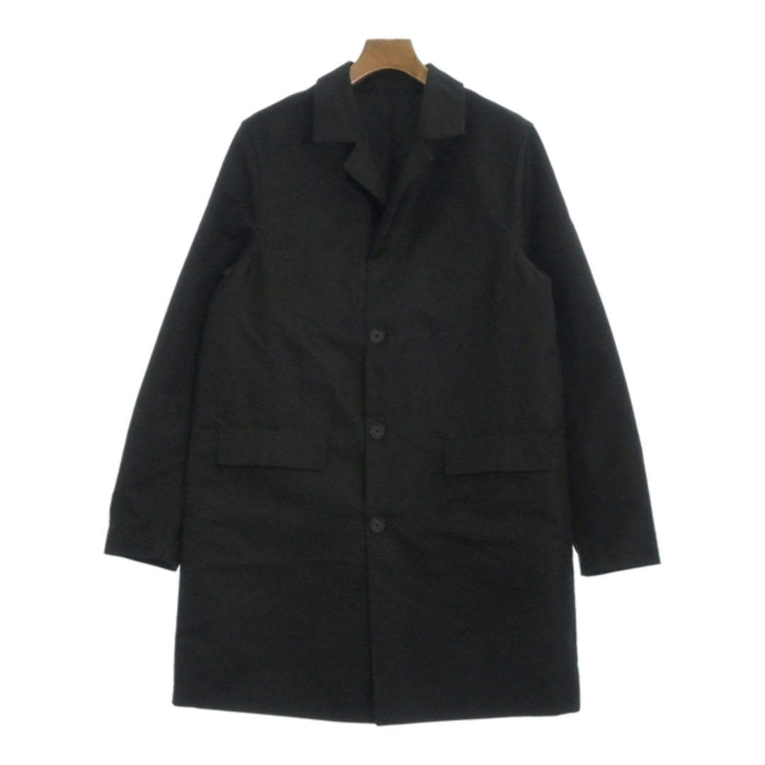 Jil Sander - JIL SANDER ジルサンダー ステンカラーコート 44(S位) 黒