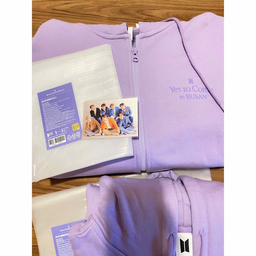 Yettocome 釜山コン フーディー パーカー BTS トレカ-