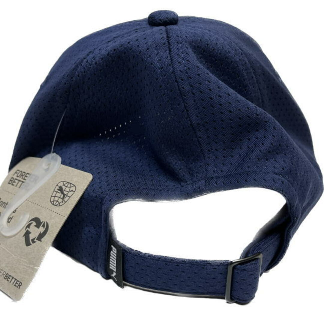 PUMA(プーマ)のネイビー PUMA メッシュ 5053 立体ロゴ キャップ 帽子 紺 プーマ メンズの帽子(キャップ)の商品写真