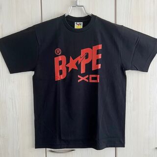 アベイシングエイプ(A BATHING APE)のBAPE X THE WEEKED XO コラボ Tシャツ メンズ L 稀品即納(Tシャツ/カットソー(半袖/袖なし))