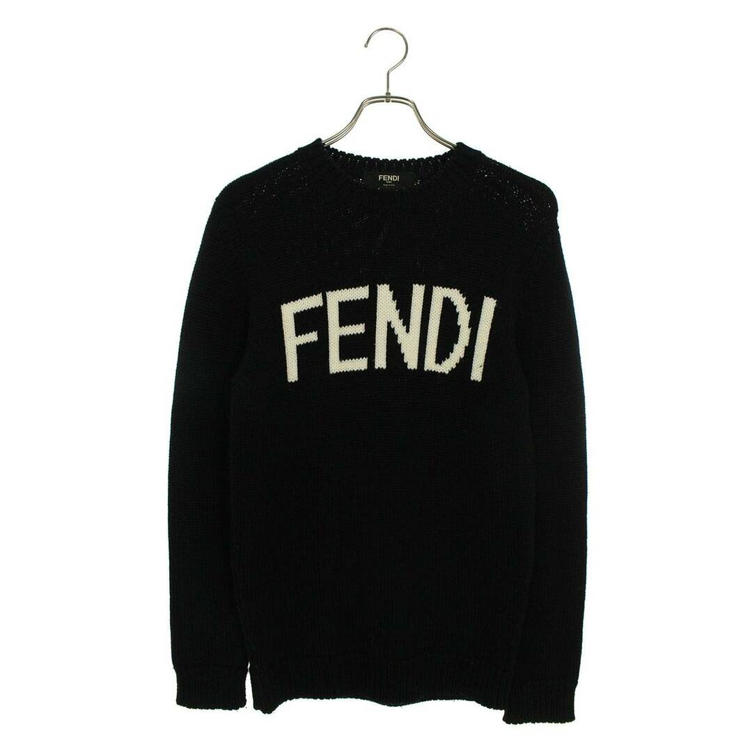 FENDI - フェンディ FZZ387 ロゴクルーネックニット メンズ 44の通販