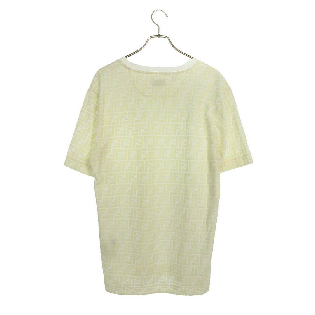 FENDI(フェンディ)のフェンディ  FY0936 A7D5 FFパイルロゴTシャツ メンズ S メンズのトップス(Tシャツ/カットソー(半袖/袖なし))の商品写真
