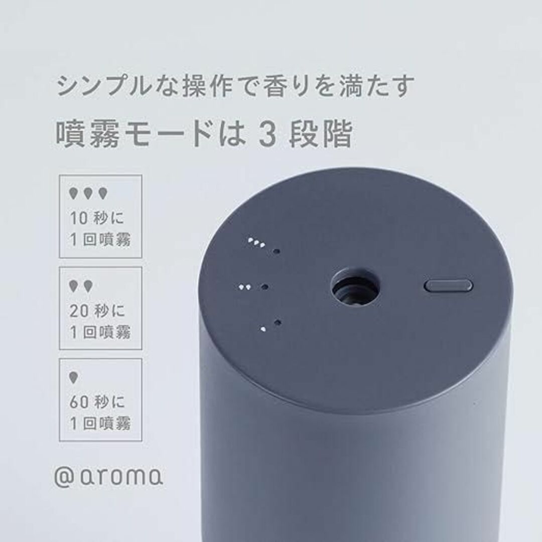 @aroma(アットアロマ)の新品 アットアロマ @aroma ピエゾ ディフューザー ソロ solo コスメ/美容のリラクゼーション(アロマディフューザー)の商品写真