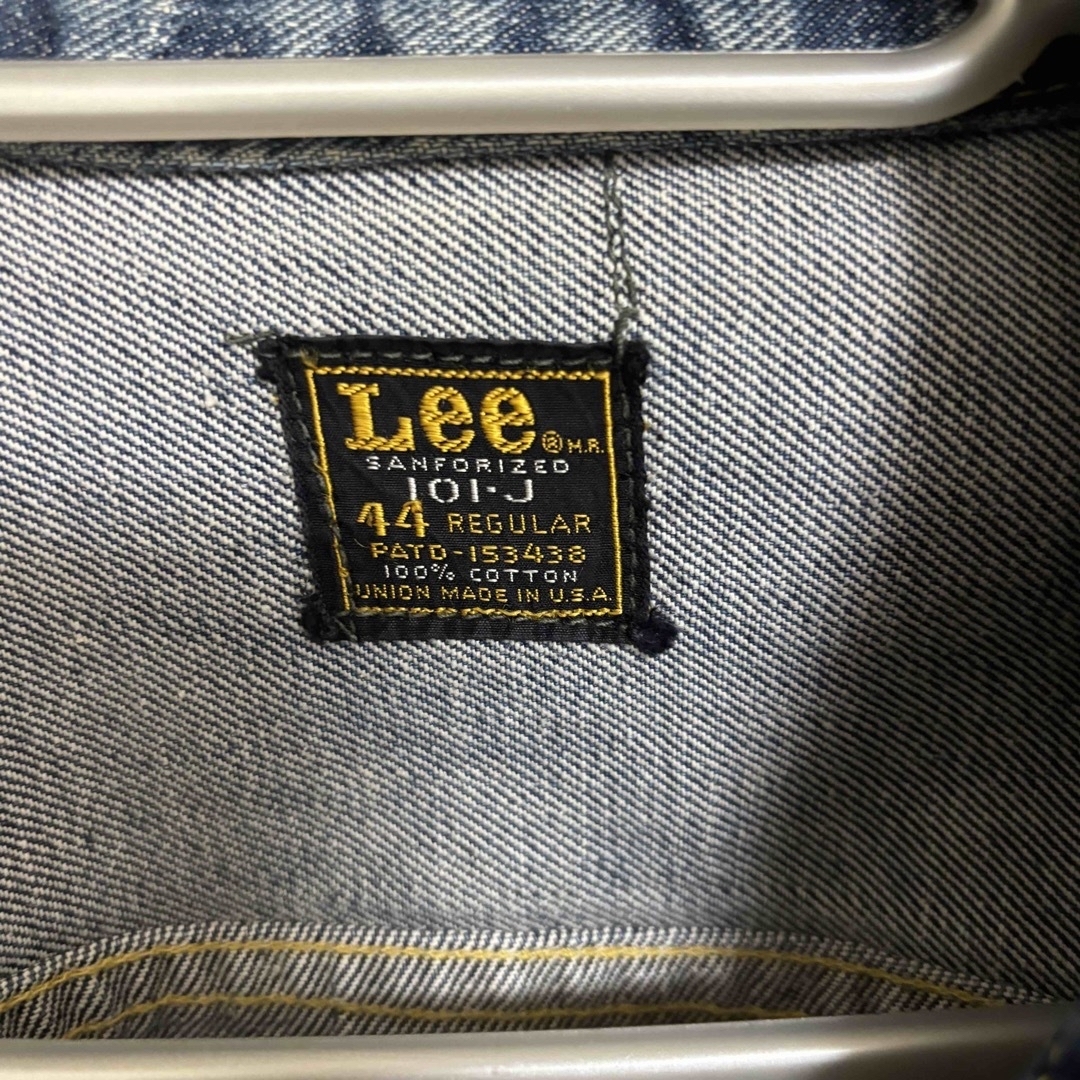 Lee(リー)の70s Lee 101-j デニムジャケット　Gジャン　vintage 古着 メンズのジャケット/アウター(Gジャン/デニムジャケット)の商品写真