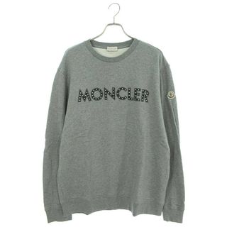 MONCLER モンクレール 22AW SWATSHIRTS H20918G00010 ロゴ スウェットシャツ 長袖トレーナー ホワイト