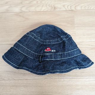 ミキハウス(mikihouse)の【ミキハウス】デニムハット/48〜50size(帽子)