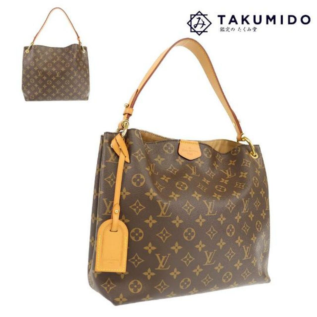 ルイヴィトン ハンドバッグ グレースフル MM M43704  モノグラム ライン レザー LOUIS VUITTON  ｜ ビトン LV レディース ファッション バック ブランド ランクAB