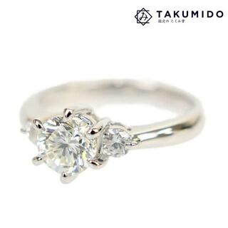 指輪 ダイヤリング 約11号 中古 プラチナ Pt900 ダイヤモンド 1.013ct 0.20ct 総重量5.2g 【中古】 | ダイアモンド シンプル ファッション ブランド 小物 アクセサリー ジュエリー 宝飾 Aランク(リング(指輪))