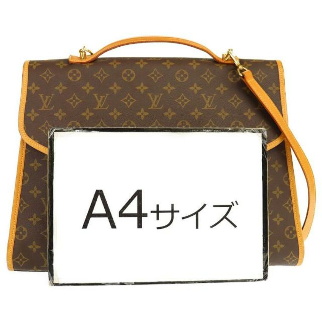 ルイヴィトン 2WAYバッグ ビバリー  M51120 モノグラム ブラウン レザー LOUIS VUITTON  | ハンドバッグ ショルダーバッグ 手提げカバン 茶 ビジネス ファッション 肩掛け 斜め掛け ABランク