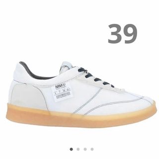 エムエムシックス(MM6)のMM6 MAISON MARGIELA スニーカー　ホワイト　39 未使用品(スニーカー)