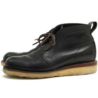 チペワ(CHIPPEWA)のチペワ／CHIPPEWA チャッカブーツ シューズ 靴 メンズ 男性 男性用レザー 革 本革 ブラック 黒  90277 5inch CHUKKA BOOT グッドイヤーウェルト製法 Vibramソール プレーントゥ(ブーツ)