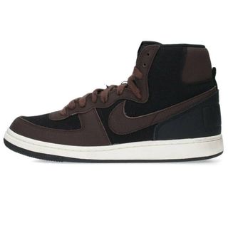 ナイキ(NIKE)のナイキ  Terminator High Velvet Brown FD0651-001 ターミネーターハイベルベットブラウンスニーカー メンズ 28cm(スニーカー)