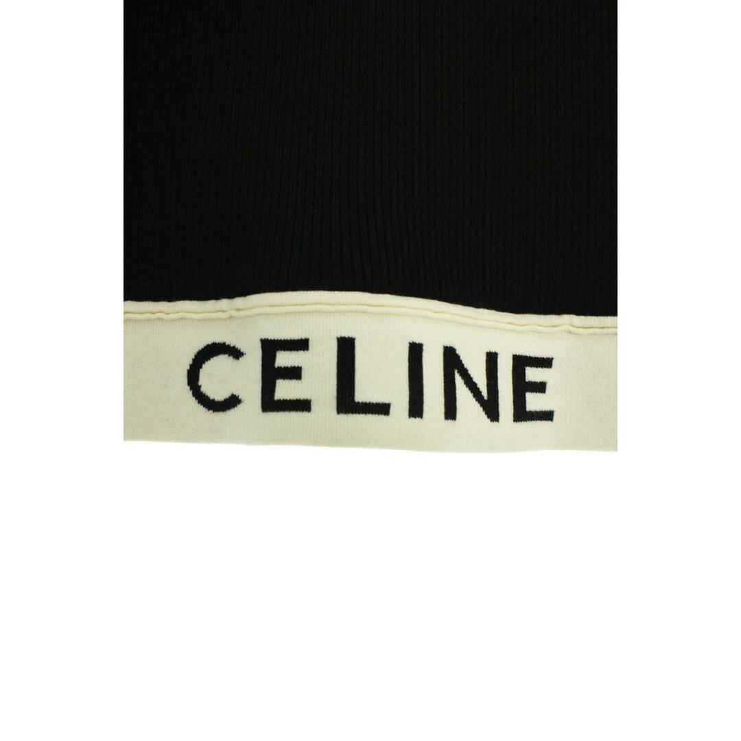 celine(セリーヌ)のセリーヌバイエディスリマン  2A68L372N リブロゴクロップドトップス レディース S レディースのトップス(カットソー(長袖/七分))の商品写真
