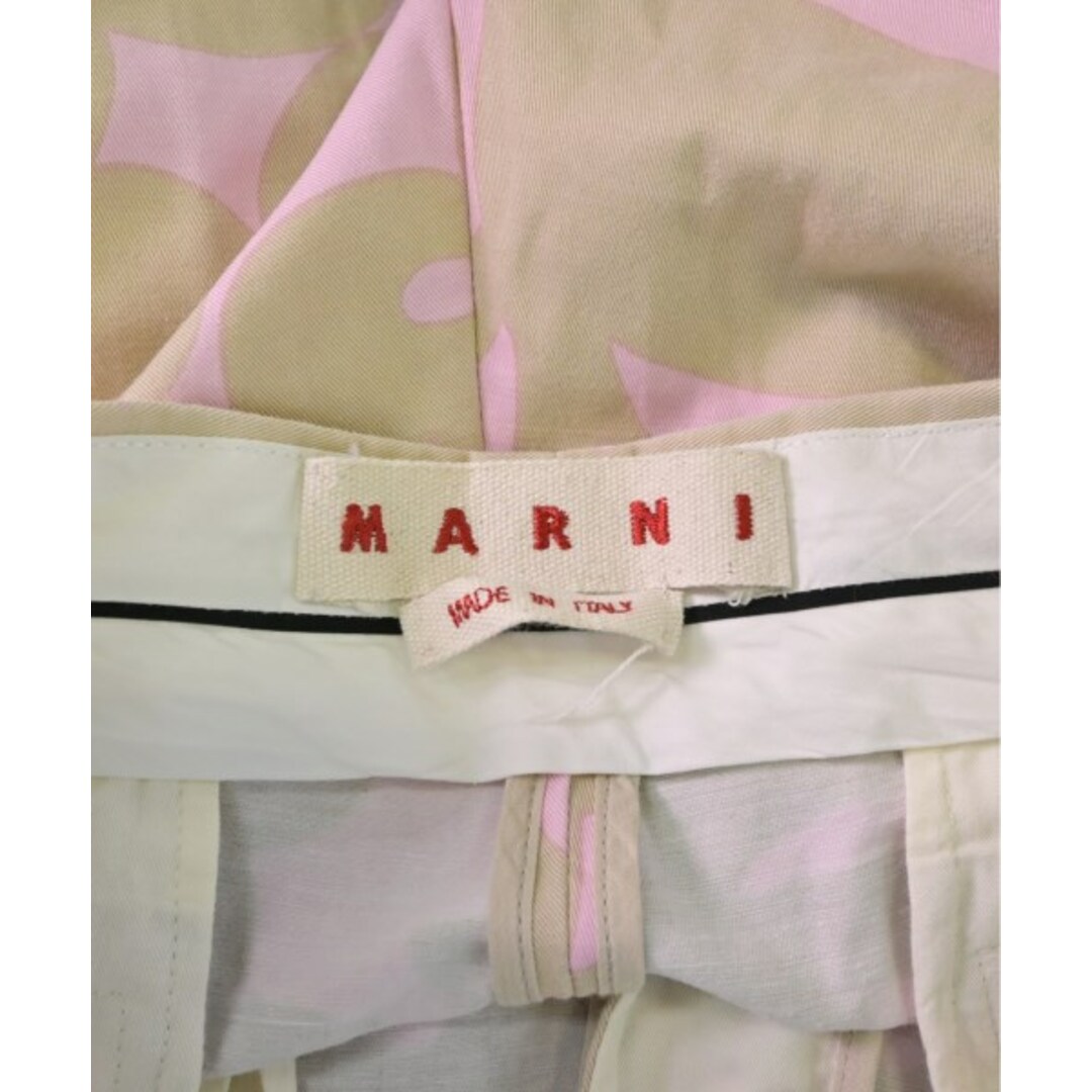 Marni(マルニ)のMARNI マルニ パンツ（その他） 42(M位) ピンクxベージュ(総柄) 【古着】【中古】 レディースのパンツ(その他)の商品写真