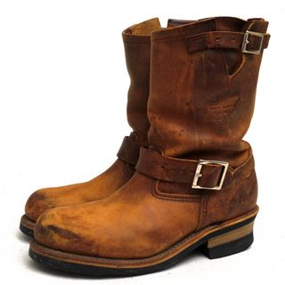 レッドウィング(REDWING)のレッドウィング／RED WING エンジニアブーツ シューズ 靴 メンズ 男性 男性用レザー 革 本革 ブラウン 茶  2972 11inch ENGINEER STEEL TOE スチールトゥ 定番 グッドイヤーウェルト製法(ブーツ)