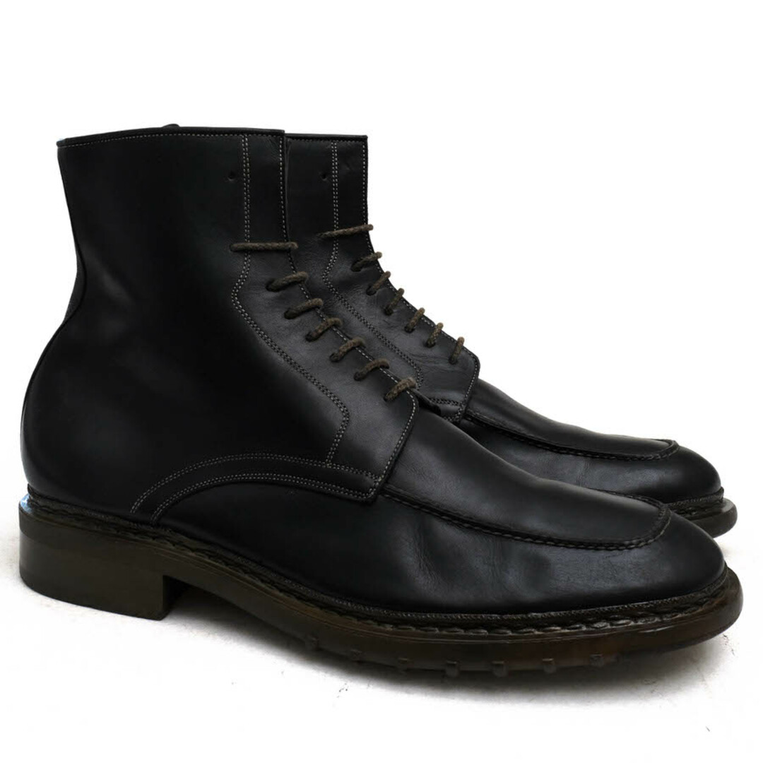 Santoni(サントーニ)のサントーニ／Santoni レースアップブーツ シューズ 靴 メンズ 男性 男性用レザー 革 本革 ブラック 黒  Uチップ マッケイ製法 メンズの靴/シューズ(ブーツ)の商品写真