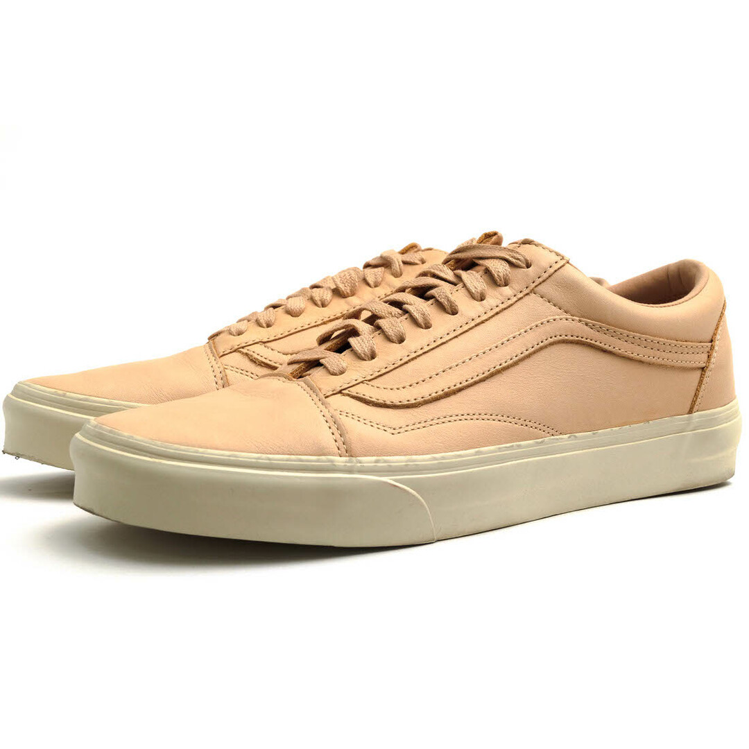 ヴァンズ／VANS シューズ スニーカー 靴 ローカット メンズ 男性 男性用レザー 革 本革 ベージュ  VN0A32GJLUI Old Skool DX Veggie Tan オールドスクール 定番 メンズの靴/シューズ(スニーカー)の商品写真