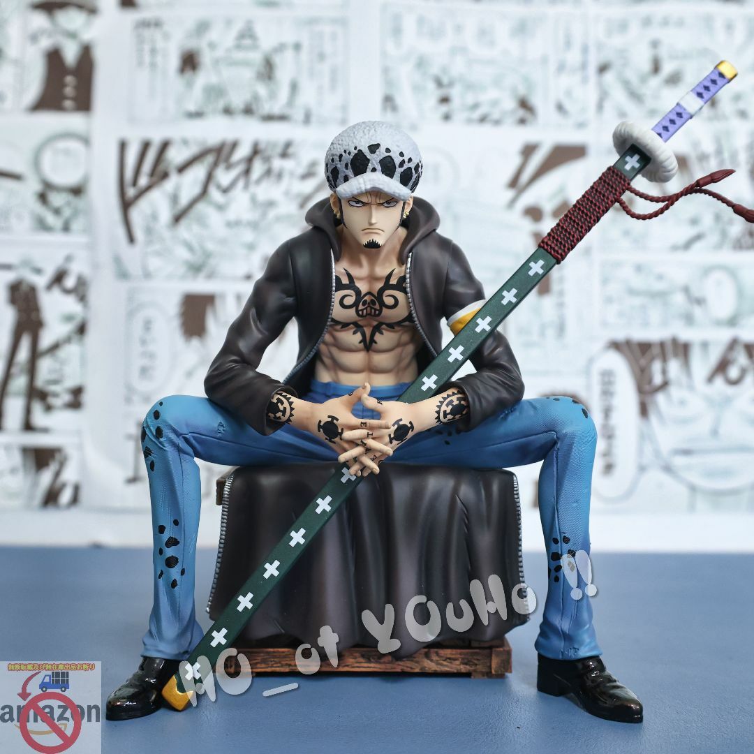 ワンピース フィギュア トラファルガー・ロー 座姿 Ver.A 1/8 スケール