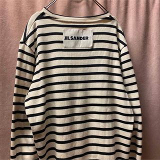 JIL SANDER + ボーダーロンT カットソー ジルサンダー