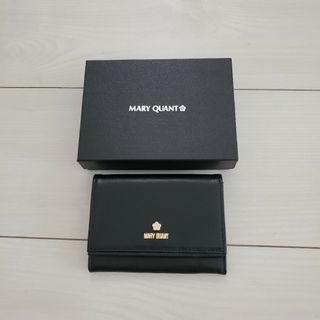 マリークワント(MARY QUANT)の美品【MARY QUANT】名刺入れ(名刺入れ/定期入れ)