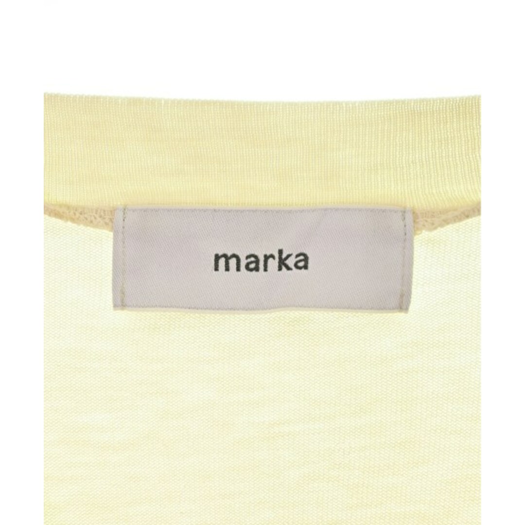 marka(マーカ)のmarka マーカ Tシャツ・カットソー 2(M位) ベージュ 【古着】【中古】 レディースのトップス(カットソー(半袖/袖なし))の商品写真