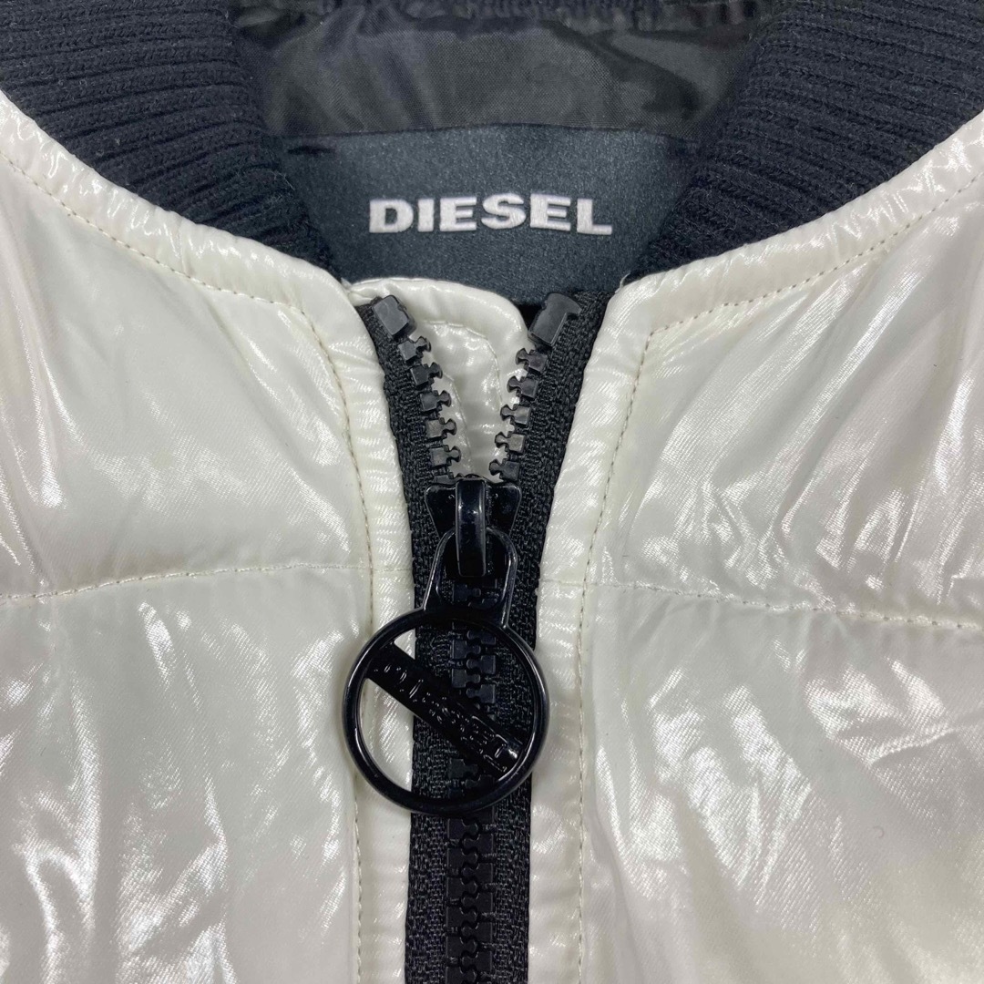 美品 diesel ディーゼル ホワイトダウン