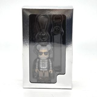 モンクレール(MONCLER)のモンクレール MONCLER ベアブリック フィギュア BE@RBRICK フィギュア 人形 ぬいぐるみ オブジェ プラスチック シルバー 未使用(彫刻/オブジェ)