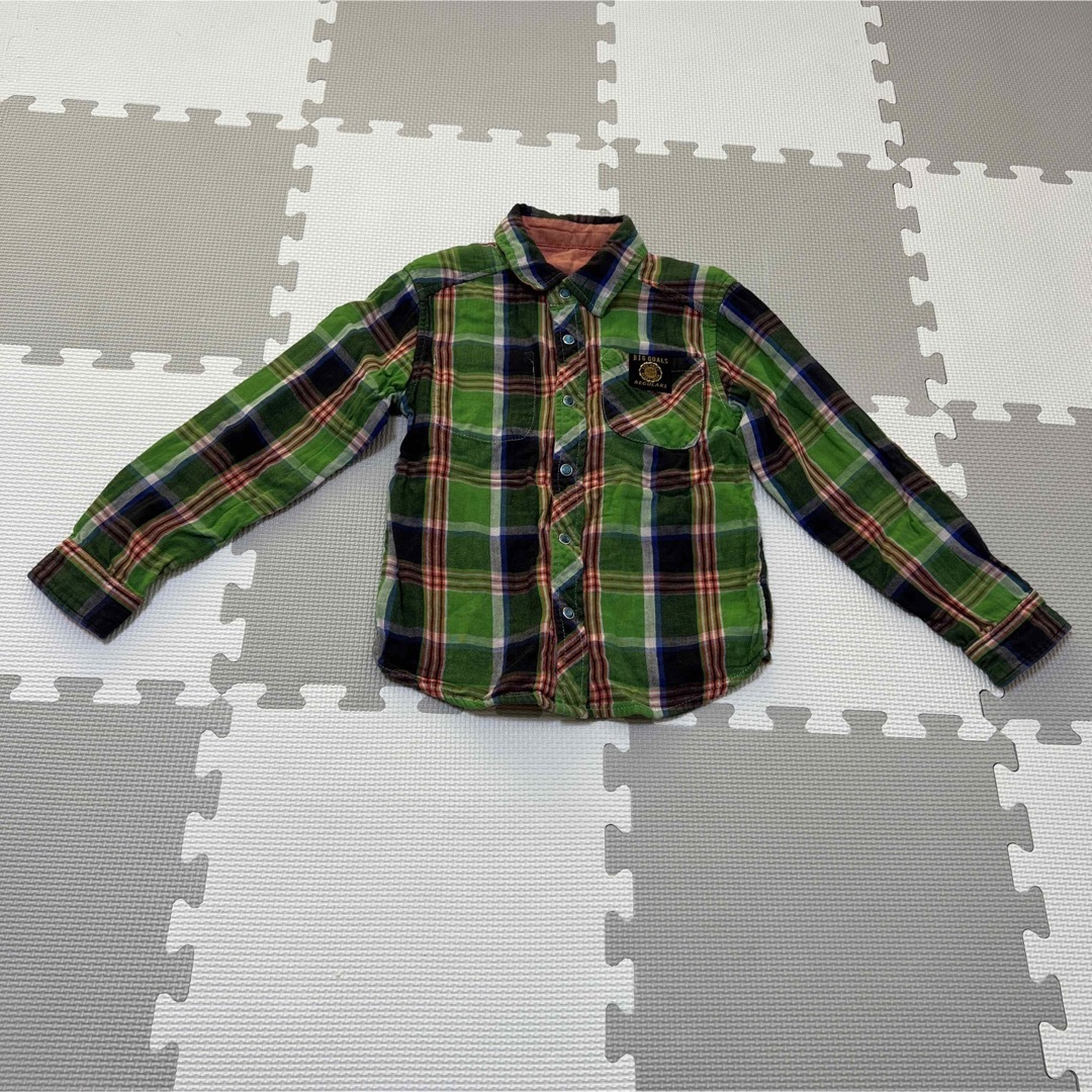 F.O.KIDS(エフオーキッズ)のF.O.KIDS リバーシブルシャツ キッズ/ベビー/マタニティのキッズ服男の子用(90cm~)(ジャケット/上着)の商品写真