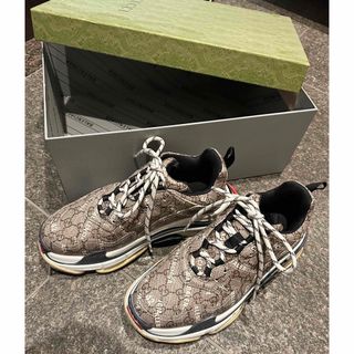 バレンシアガ(Balenciaga)の美品✨GUCCI x BALENCIAGA TripleSスニーカー(スニーカー)