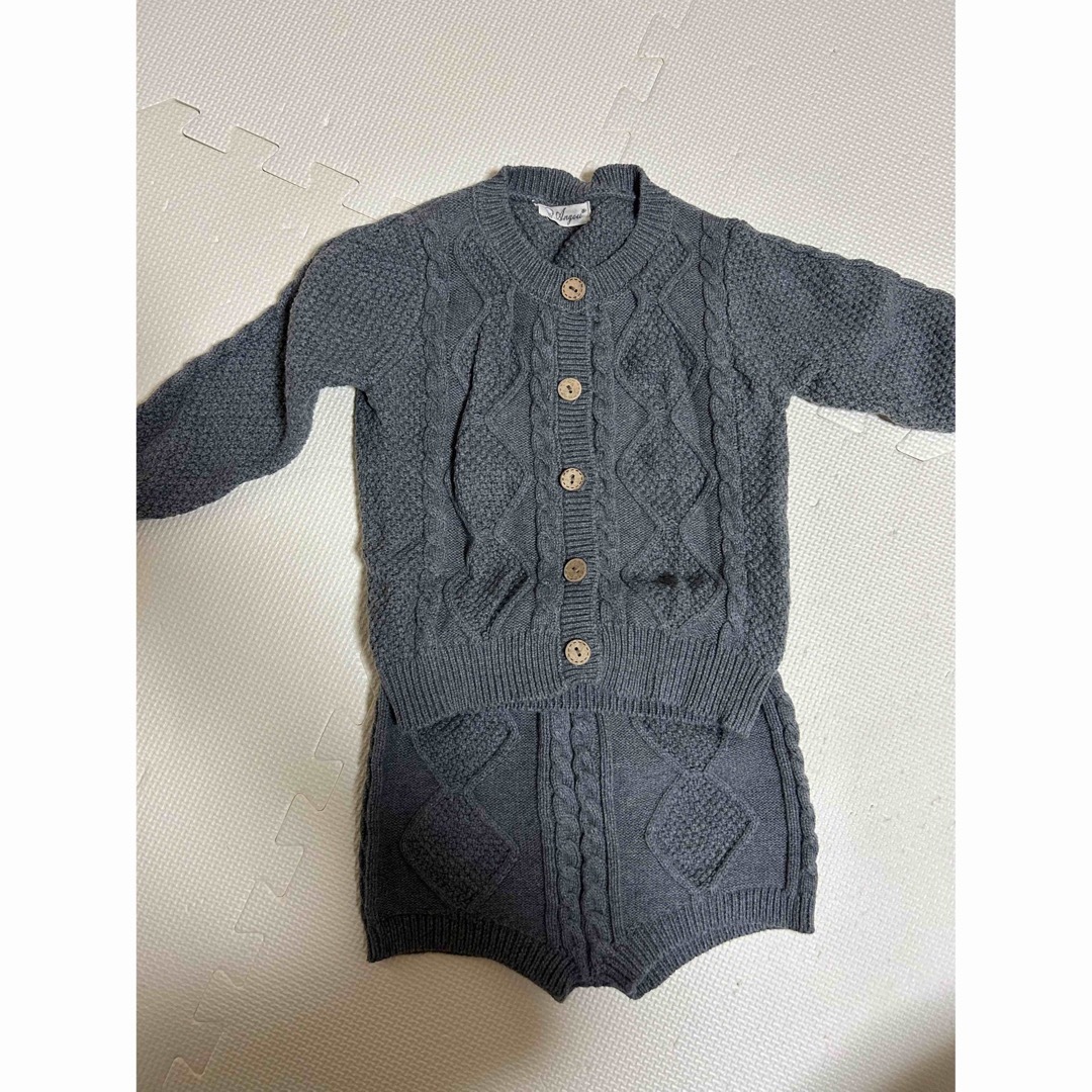 セットアップ キッズ/ベビー/マタニティのキッズ服女の子用(90cm~)(カーディガン)の商品写真