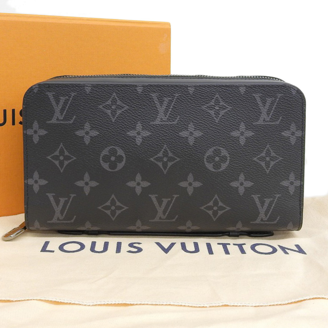 【本物保証】 箱・布袋付 超美品 ルイヴィトン LOUIS VUITTON モノグラム エクリプス ジッピーXL 手提げバッグ トラベルバッグ M61698