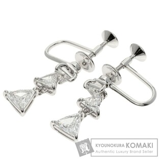 ミキモト(MIKIMOTO)のMIKIMOTO ダイヤモンド イヤリング K18WG レディース(イヤリング)